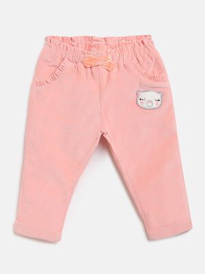 Corduroy Trousers -Pink